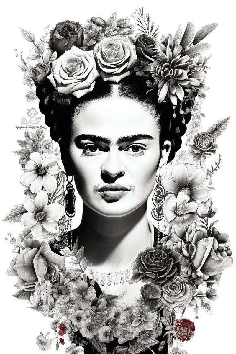 SET OF 3  Hand Poured Scented Candles with Frida Kahlo Design