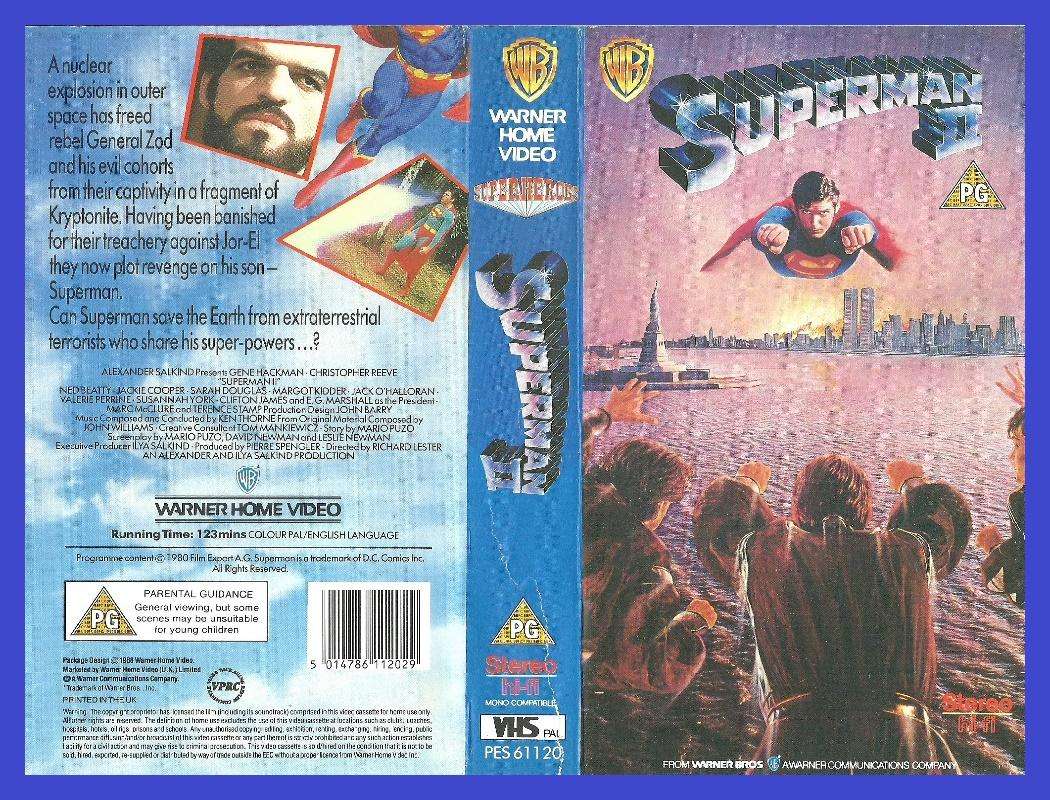 VHS Tape - Superman II