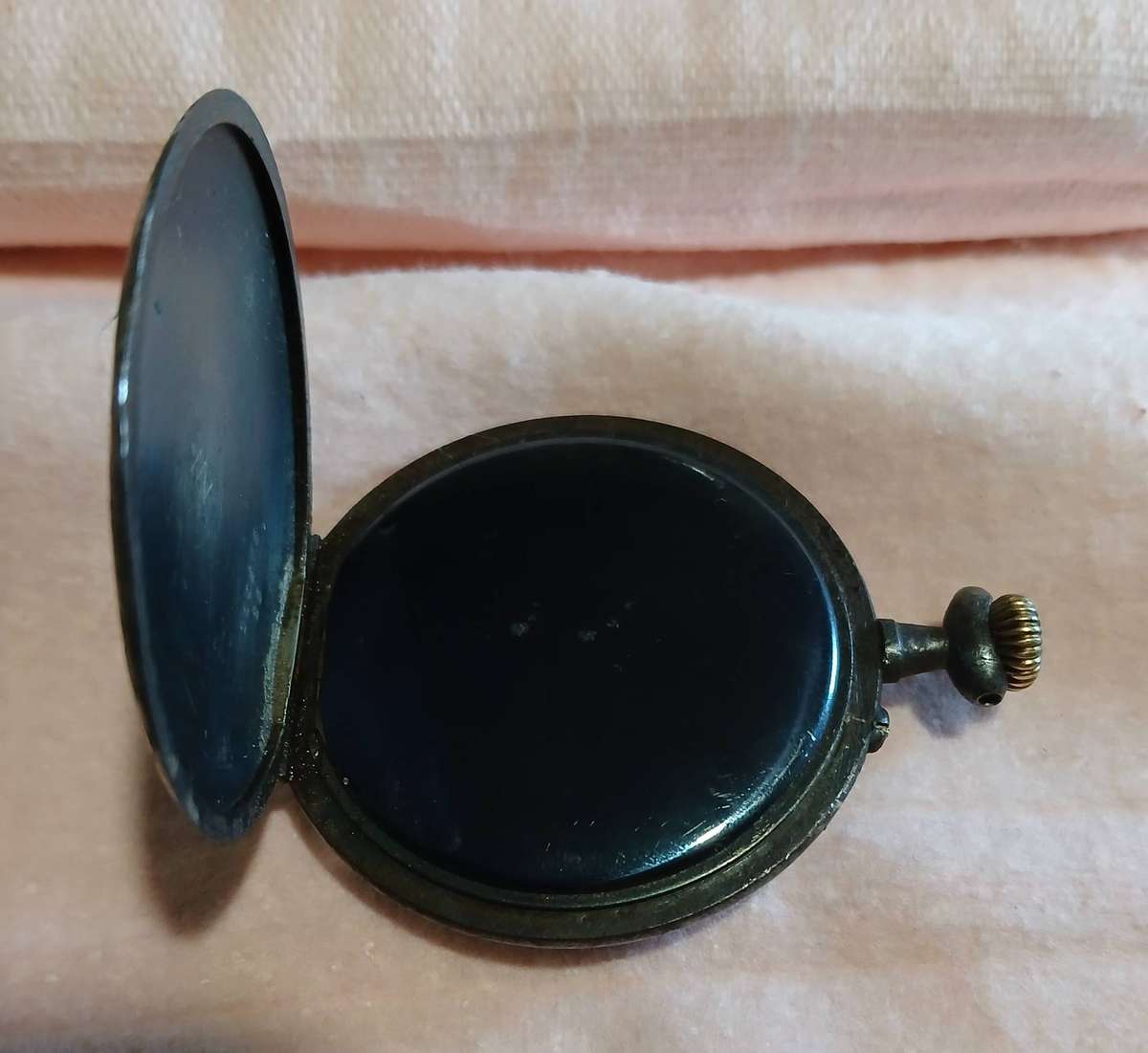 Vintage pocket watch. Thin movement and case. Not working.