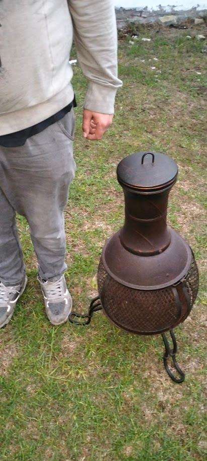PATIO CHARCOAL  HEATER - BRAAI