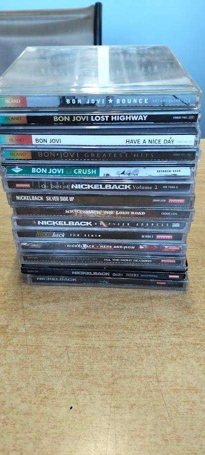14 COLLECTABLE ROCK  CD S