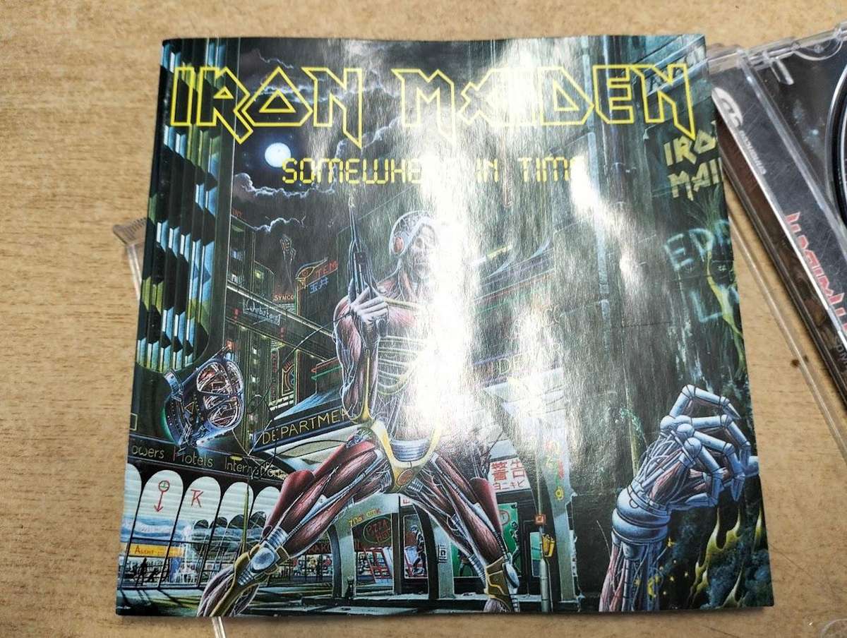 Collection of cds and dvd