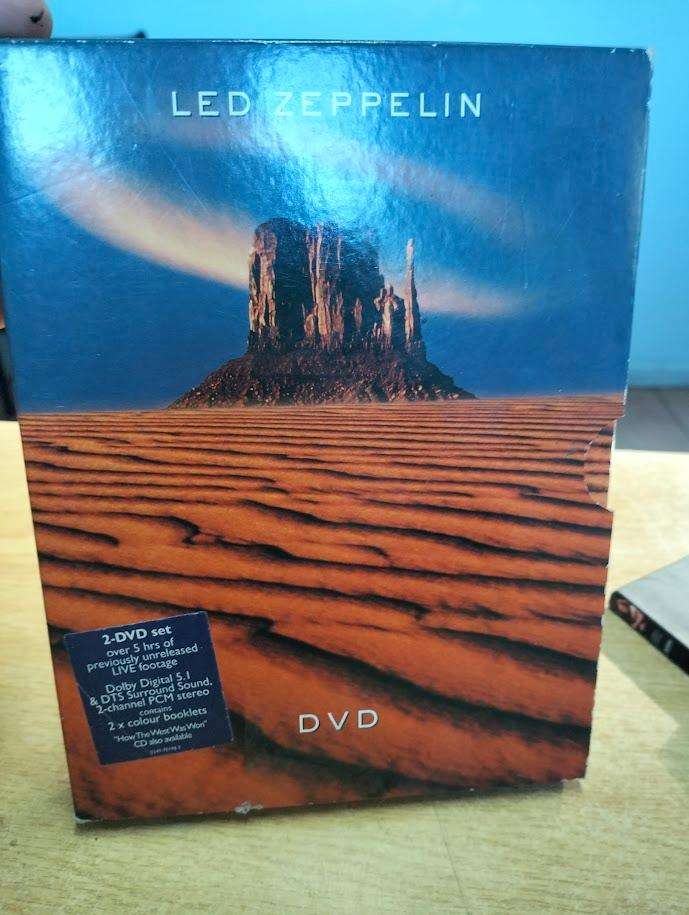 Collection of cds and dvd