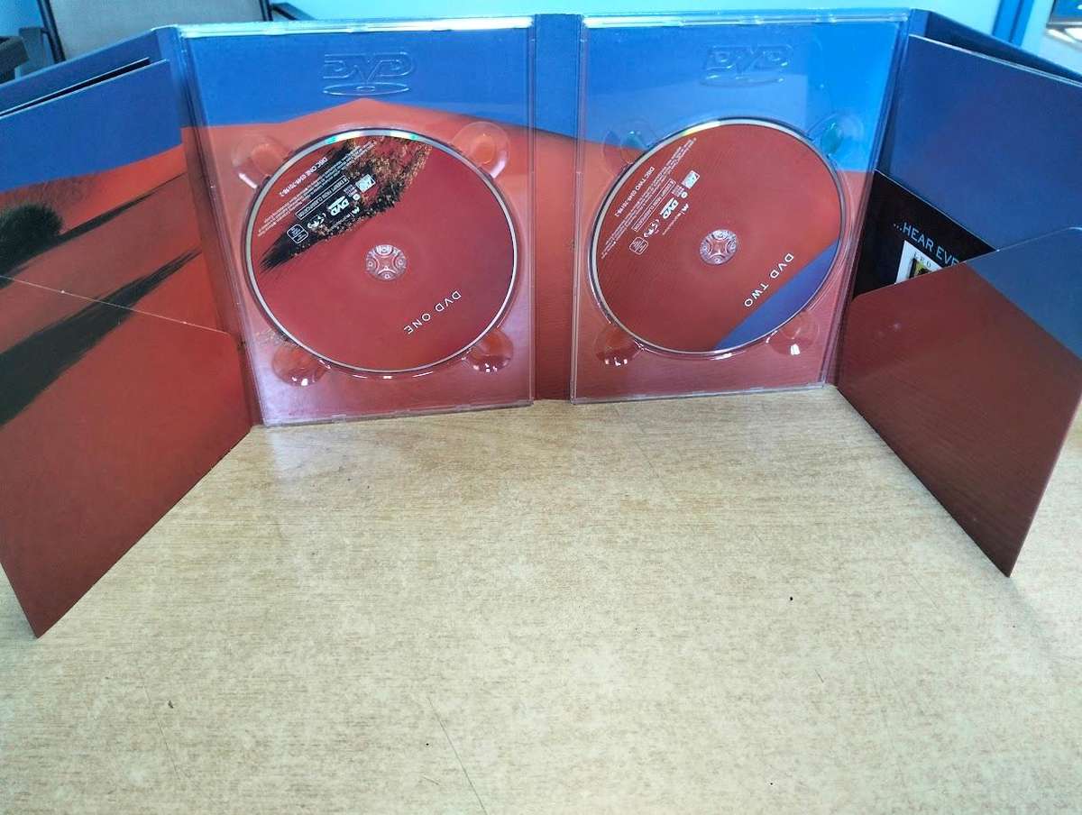 Collection of cds and dvd