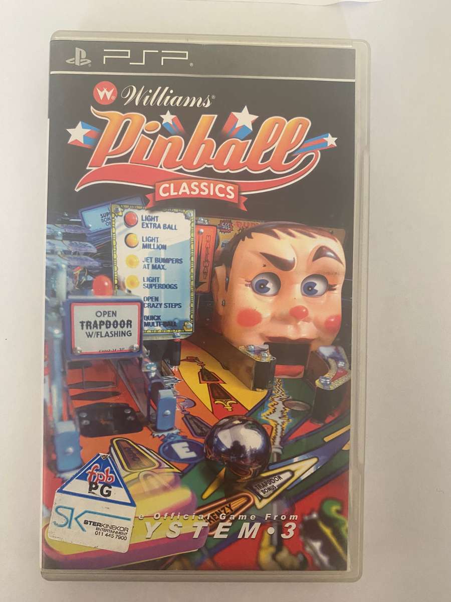 Pinball classics (PSP game disc)