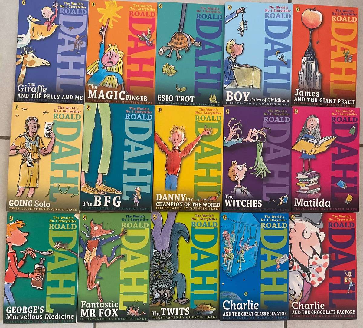 Ronald Dahl book collection