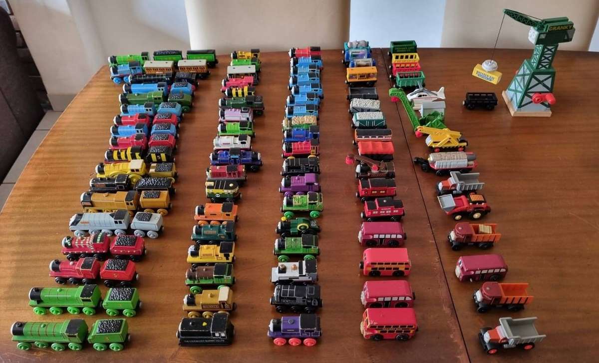 Thomas and friends wooden trains