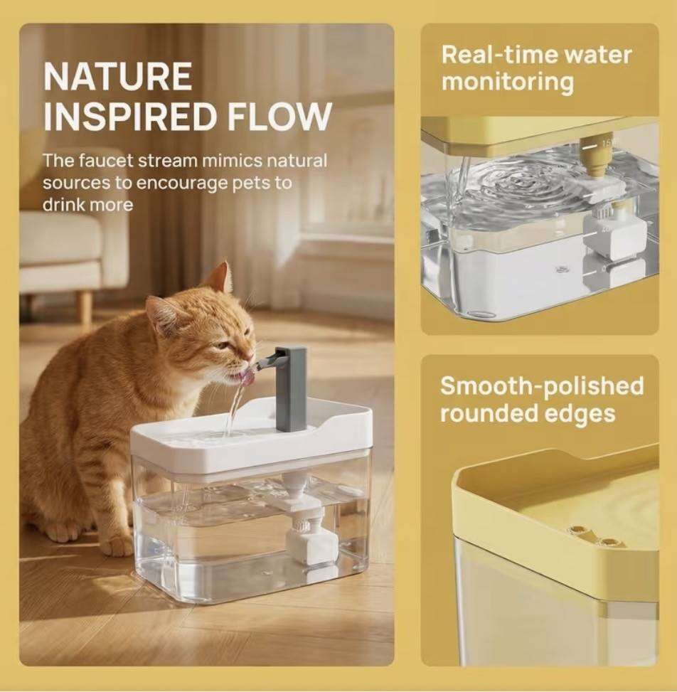 Pet Water Fountain 1.5L