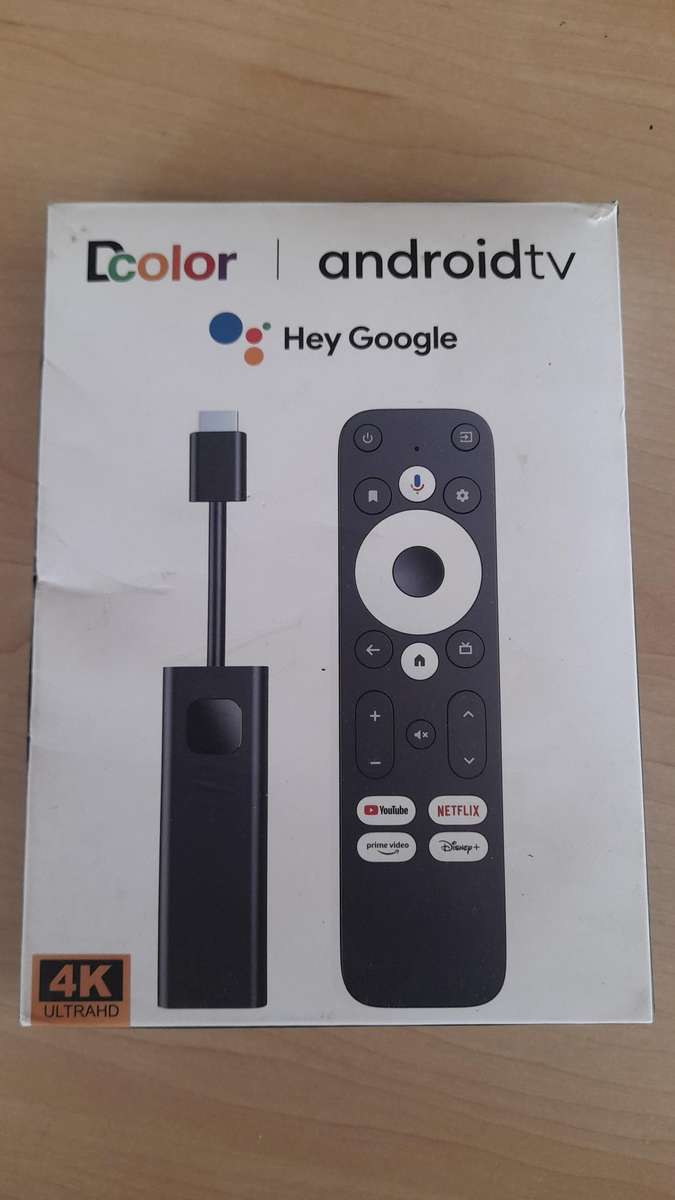 Dcolor Android 4K HD TV Stick with Google Chromecast