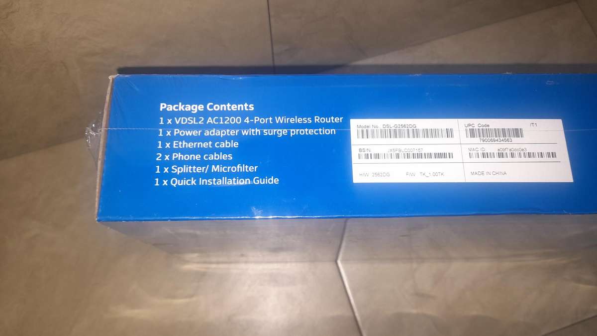 VDSL2/ADSL2+ Wireless AC1200 4-Port Gigabit Modem Router with VOIP