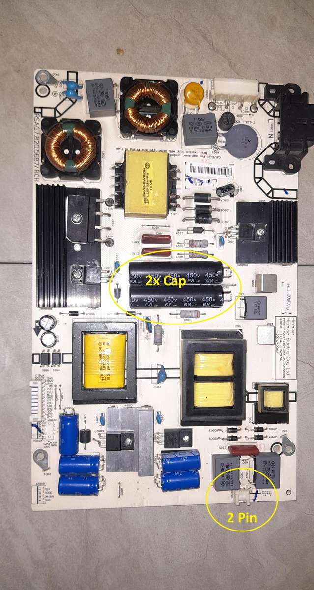 RSAG7.820.5687/ ROH TV Power supply logic board