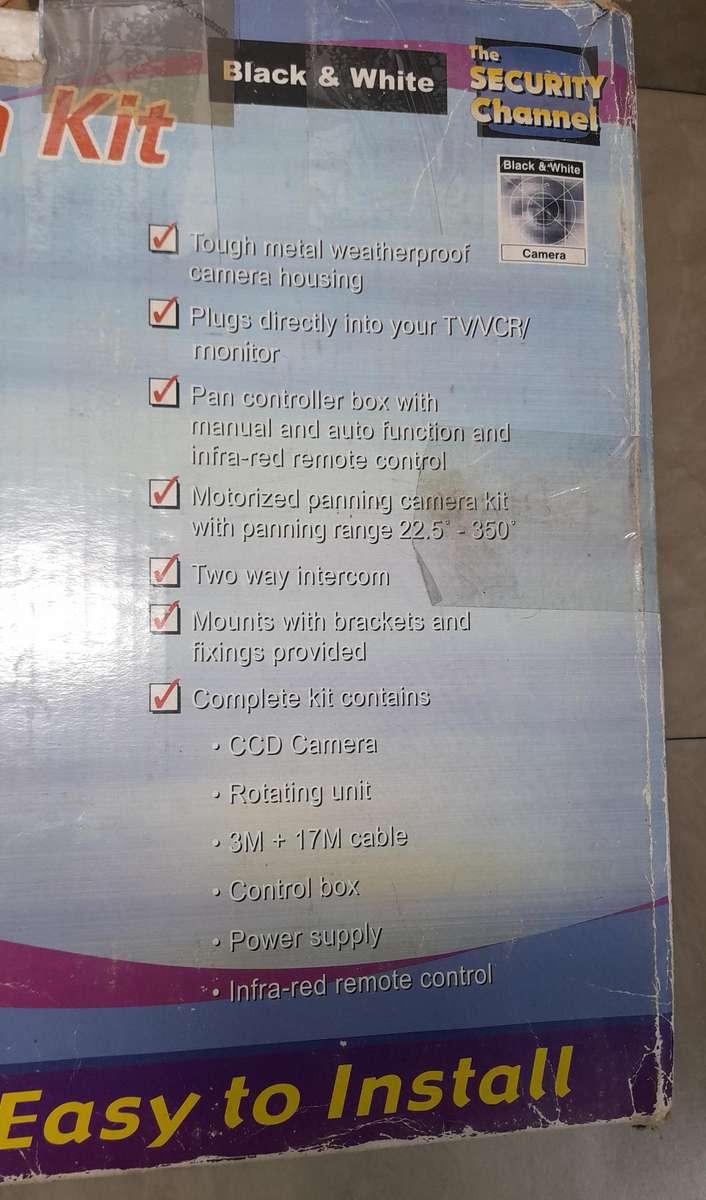 Heavy Duty Rotating CCTV Camera Kit