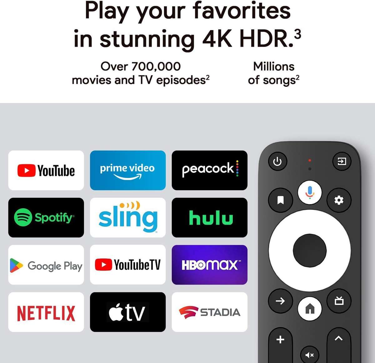 Dcolor Android 4K HD TV Stick with Google Chromecast