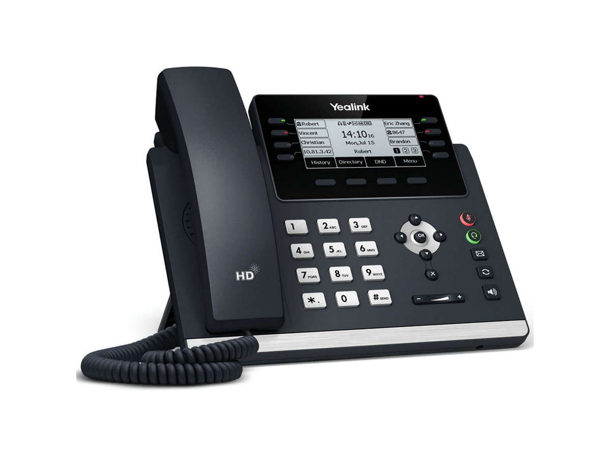 Yealink 12-Line IP Phone SIP-T43U