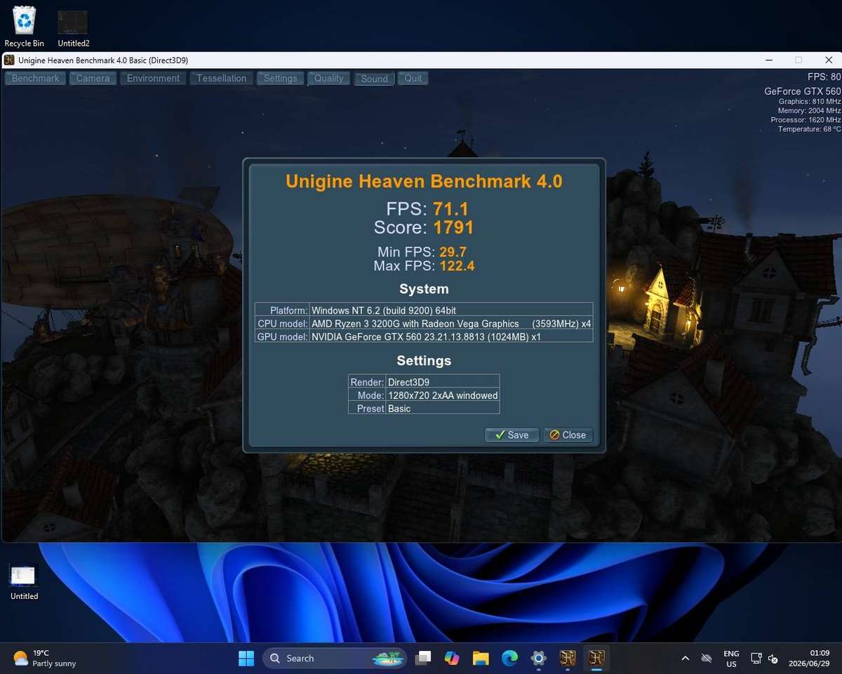 MSI NVIDIA GeForce GTX 560 1GB GDDR5 Graphics Card