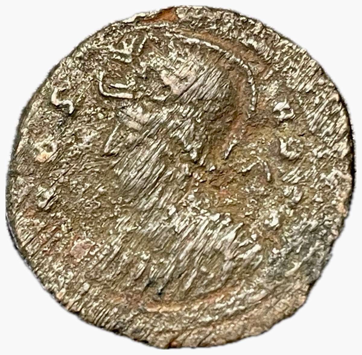 Romulus & Remus with She-wolf | Bronze Nummus of the Roman Emperor Constantine I (335 to 337 AD)