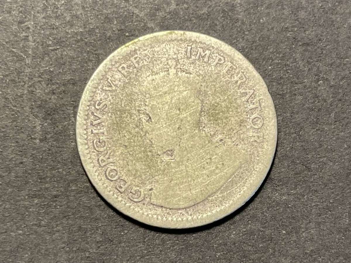 Very rare 1931 SA Union 6 Pence silver coin