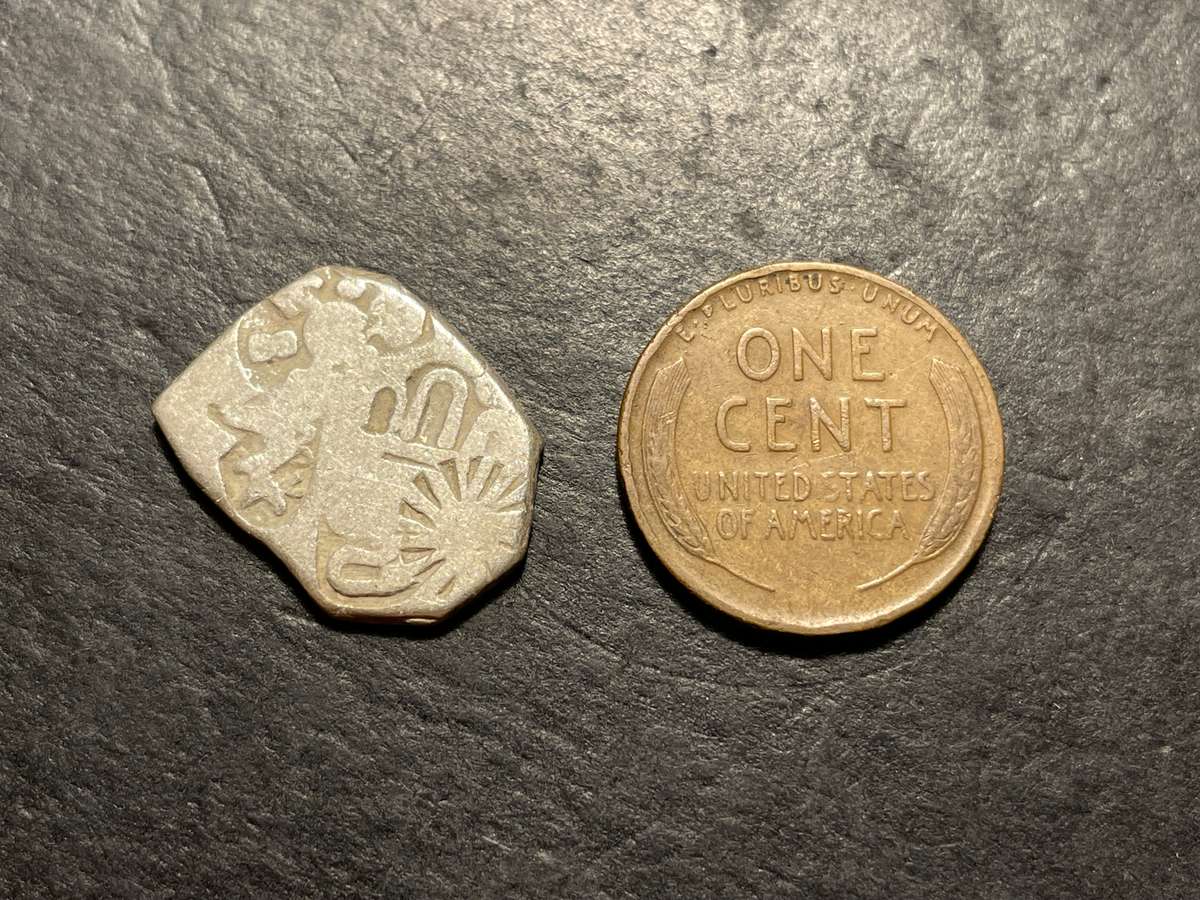Ancient Indian Punchmarked silver coin - 2200+ years old