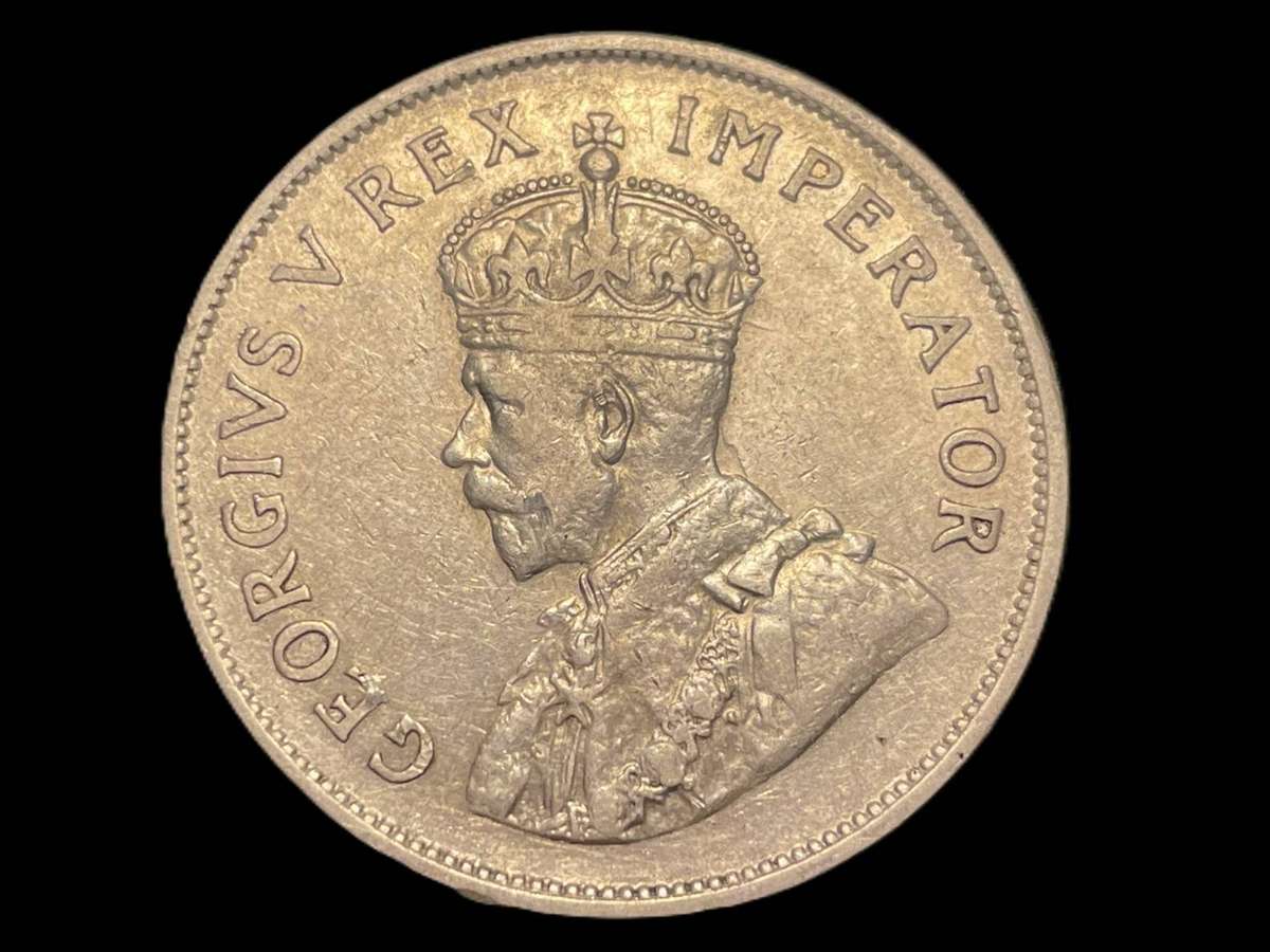 Scarce 1935 SA Union silver 2 ½ shilling coin
