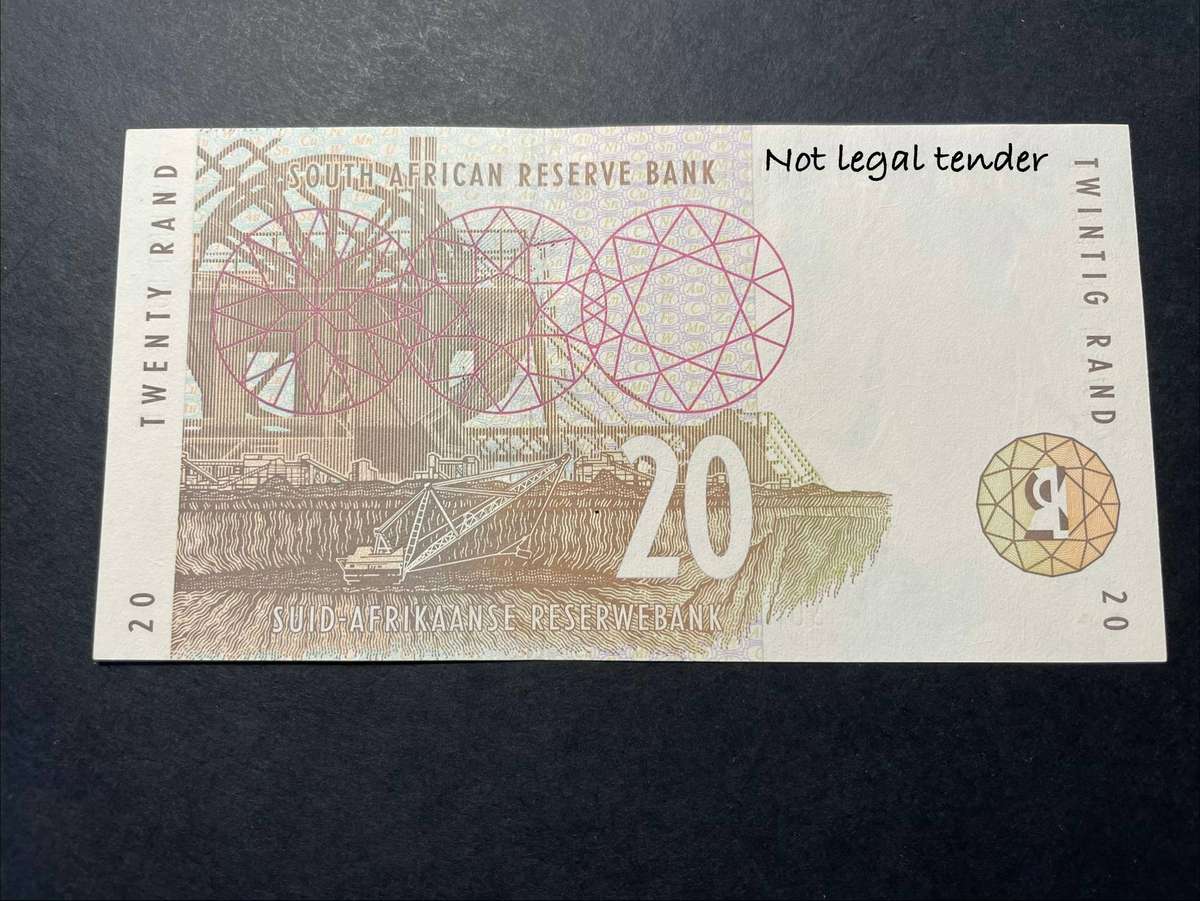 Excellent CL Stals 2nd issue R20 banknote - Crisp UNC condition