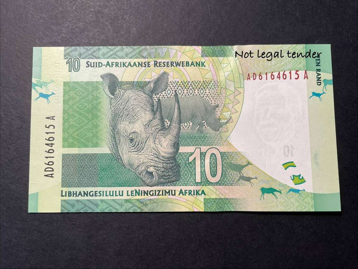 Gill Marcus 2nd issue R10 South African banknote - Crisp UNC condition