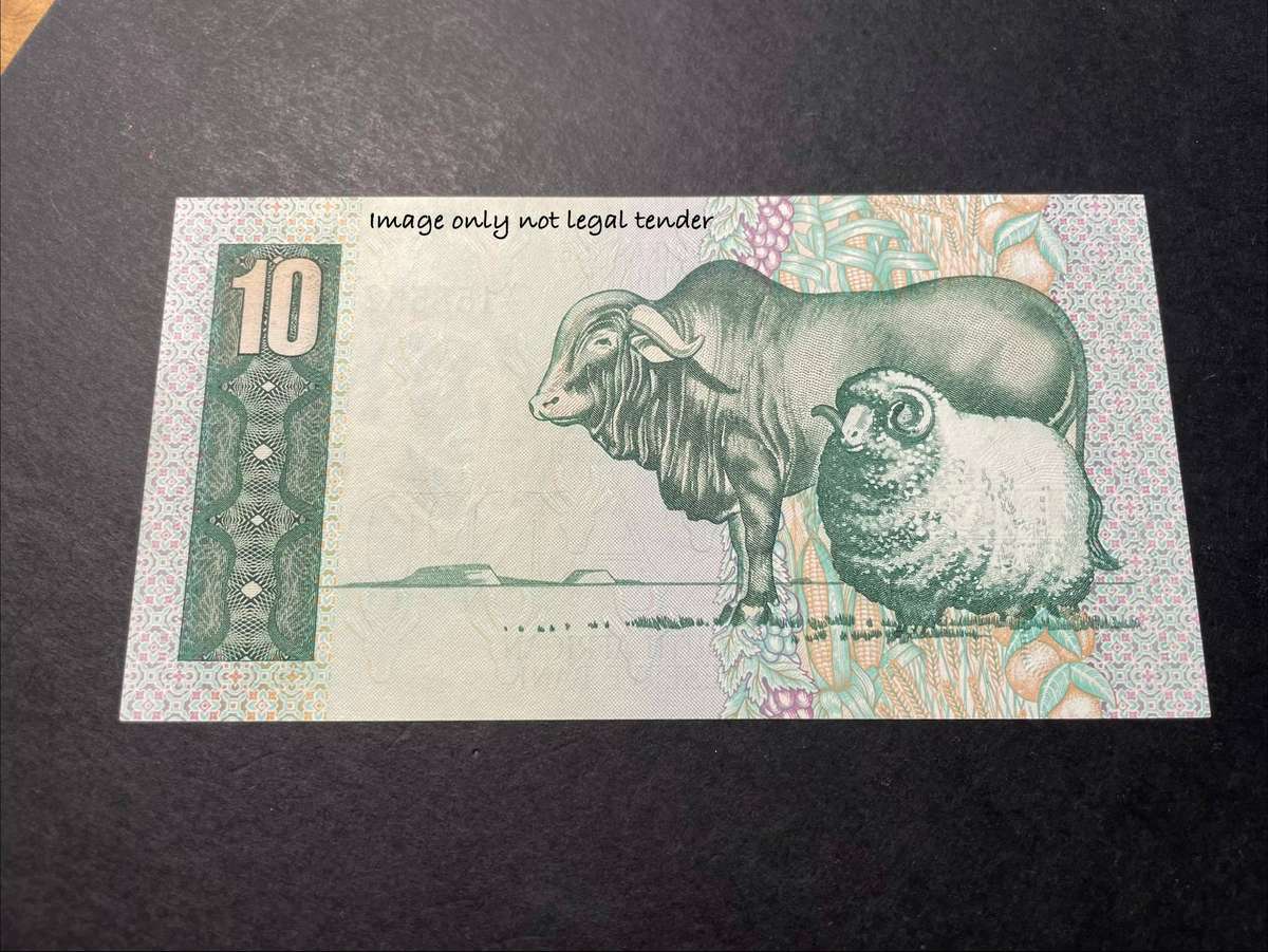UNC TW de Jongh fourth issue replacement R10 banknotes - For Coins_za only