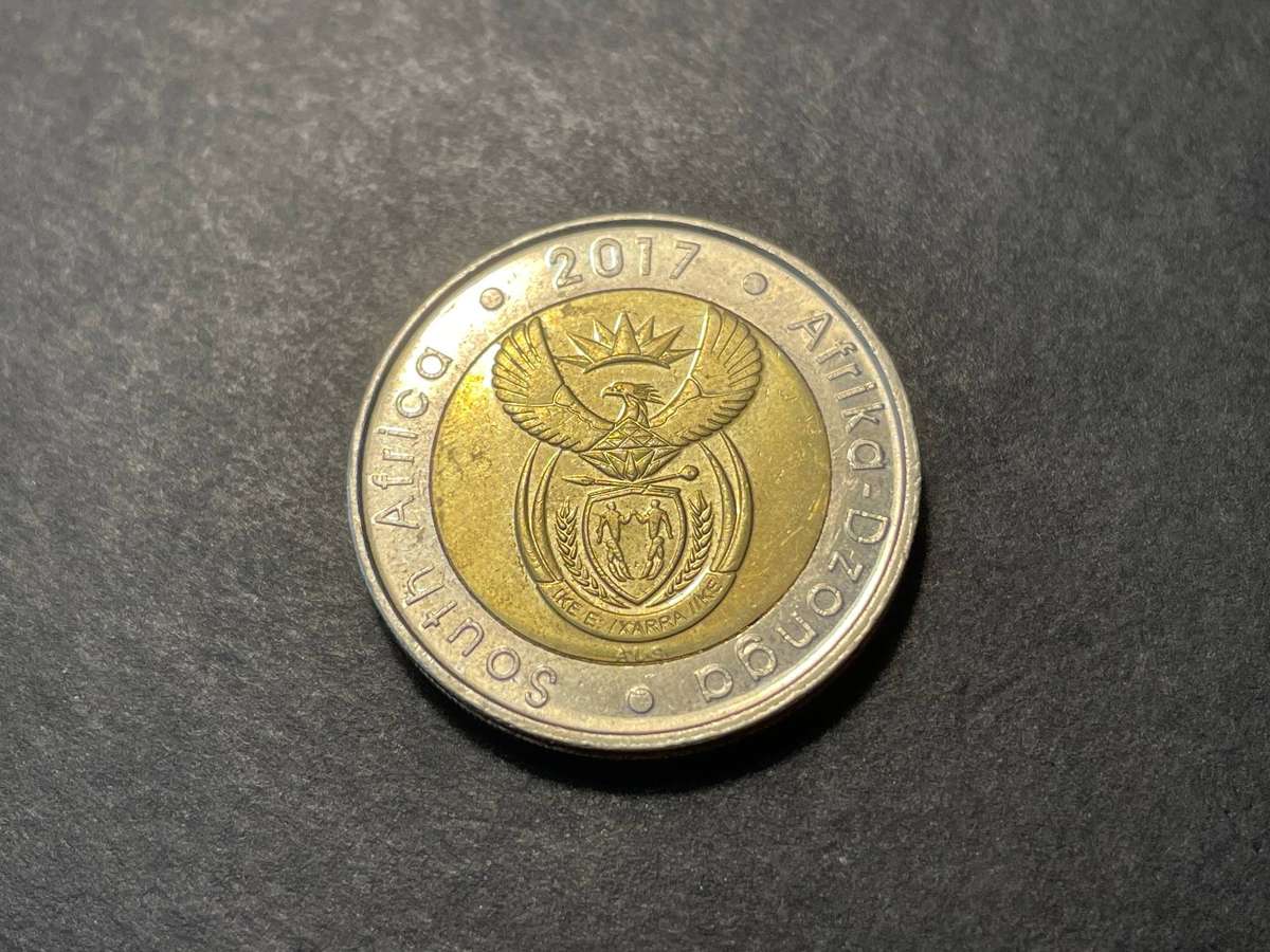 2017 O.R. Tambo commemorative R5 coin - As per photos