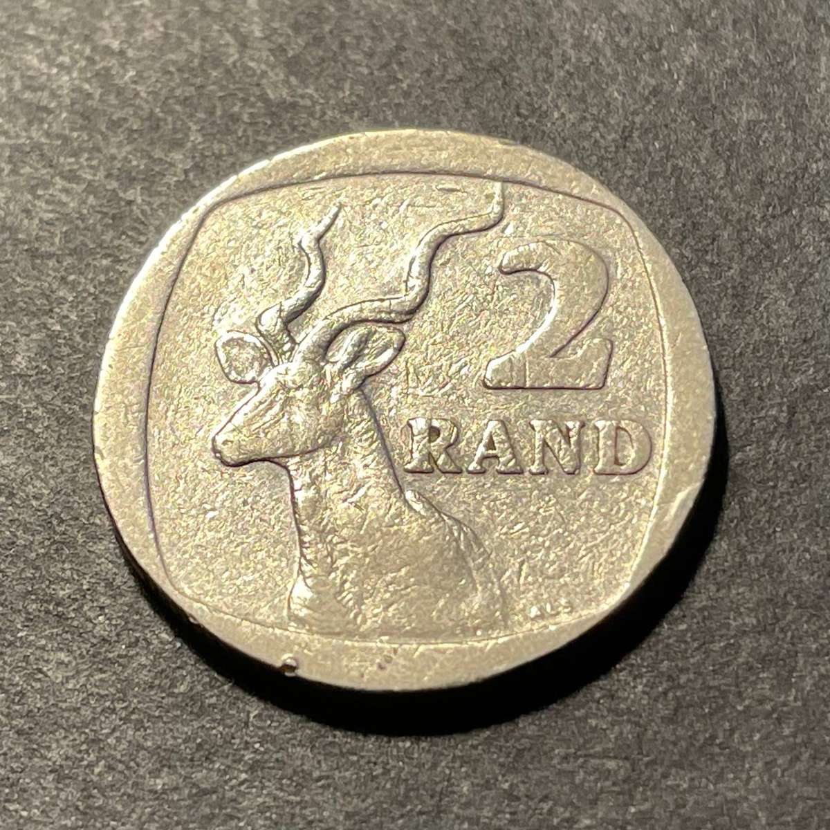 2001 South African 2 rand coin - As per photos