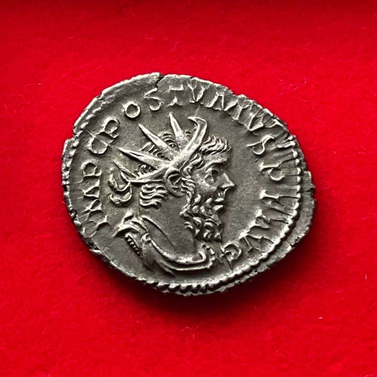 Excellent silver double denarius of the Roman emperor Postumus - As per photos