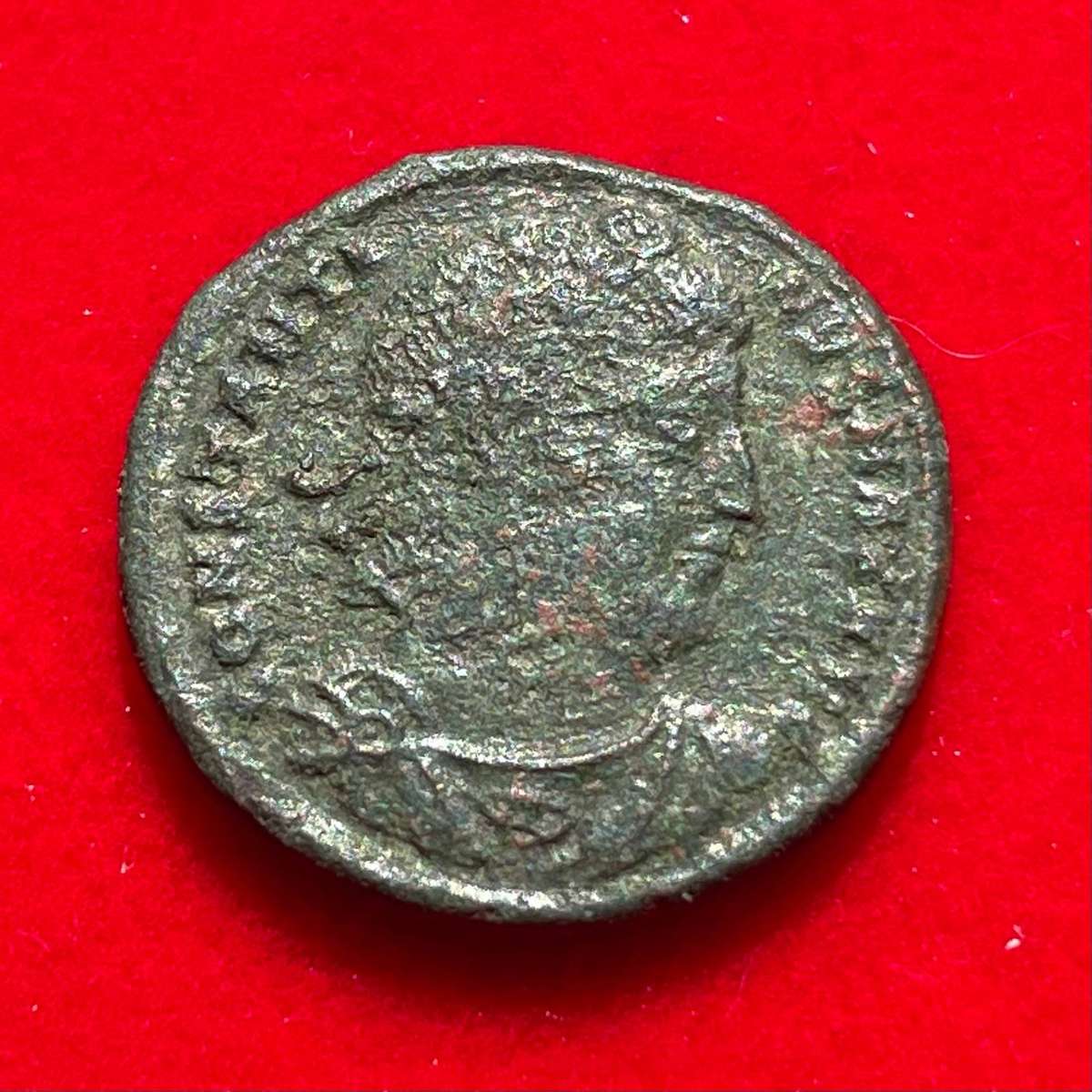 Constantine the Great - Ancient Roman bronze nummus minted between 306 and 337 AD