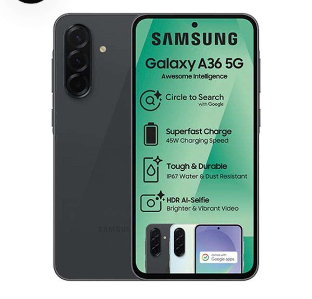 Samsung Galaxy A36 5G 128GB - Brand New Sealed Box