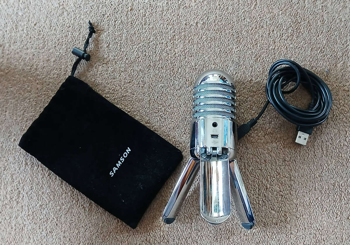 Samson Meteor usb microphone