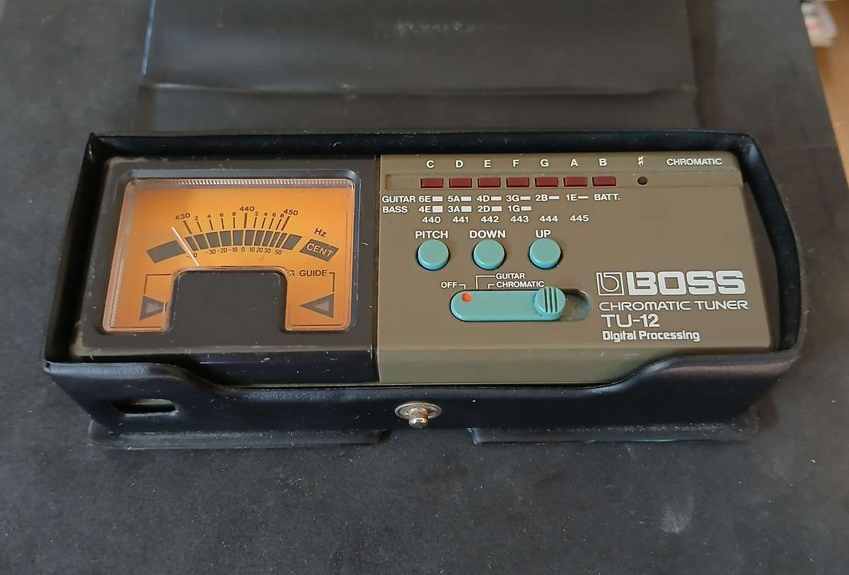 BOSS TU-12 tuner (guitar and other)