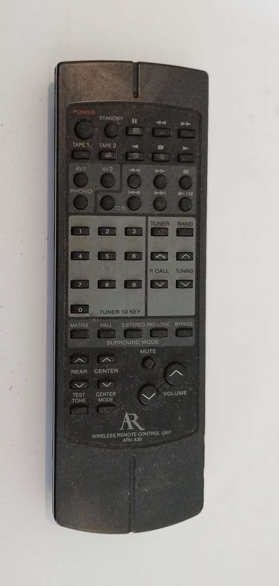 2 X REMOTE CONTROLS - YAMAHA and AR