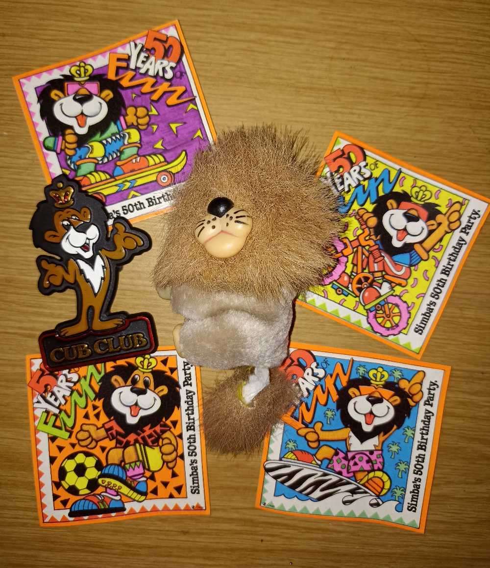 Vintage Stickers - Simba