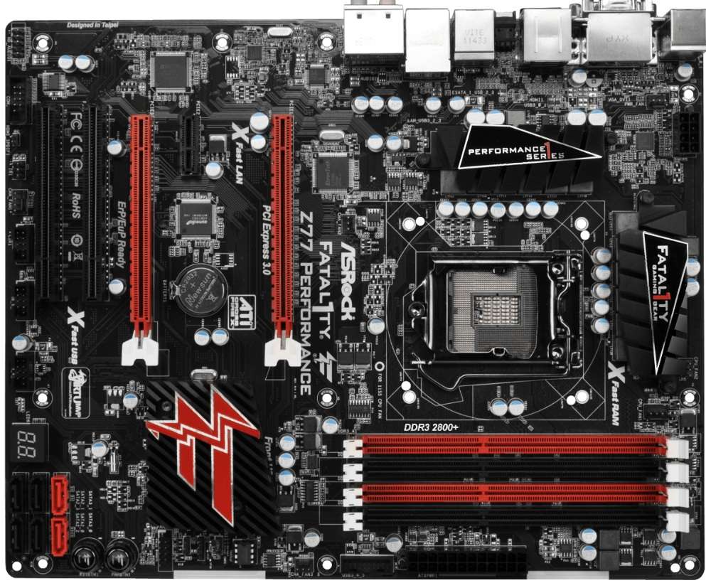 ASROCK FATAL1TY Z77 ** GAMING MOTHERBOARD ** GOOD CONDITION ** WARRANTY **