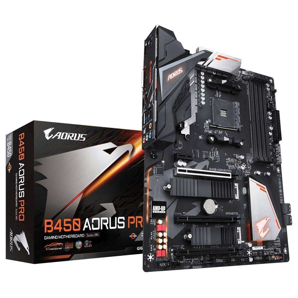 Aorus B450 Pro - Gaming Motherboard - Good Condition - Original Packaging ** Warranty