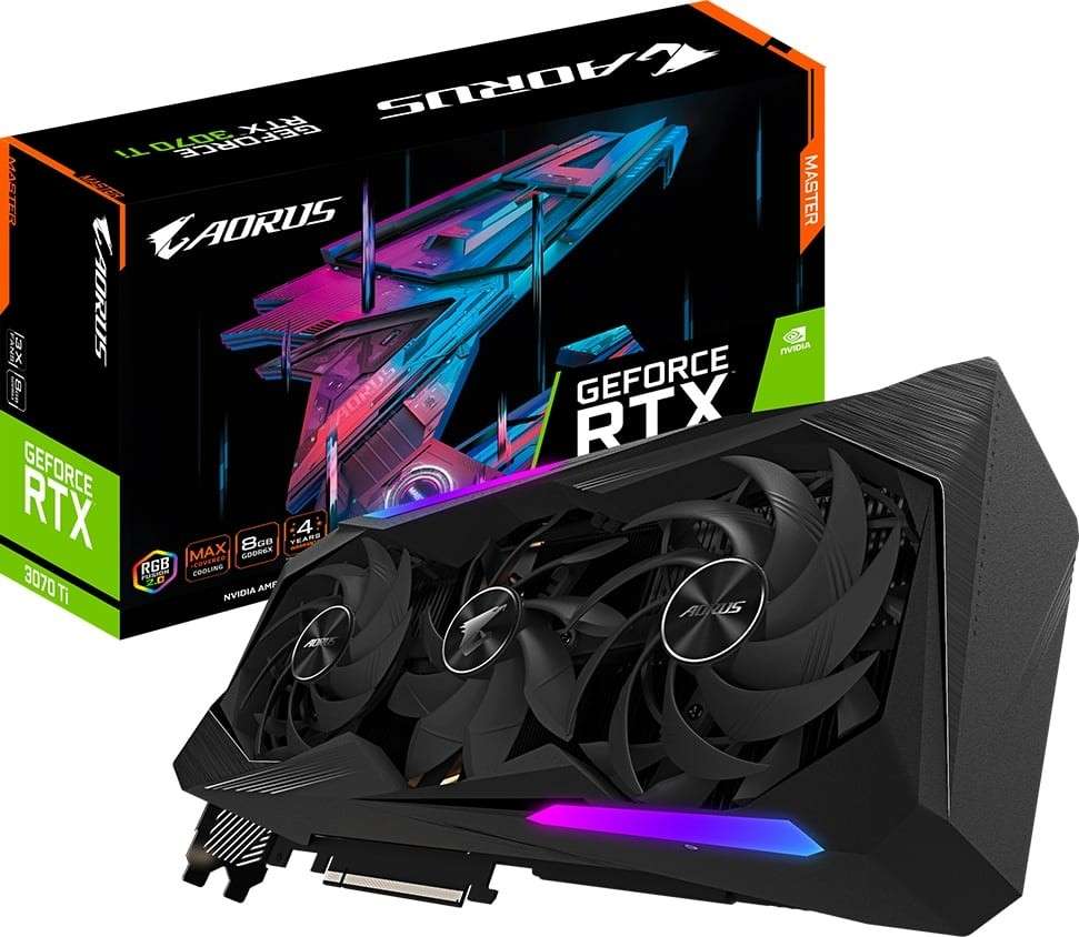 Aorus Rtx3070 8G Master - Gaming Graphics Card - Excellent Condition - Original Packaging -Warranty