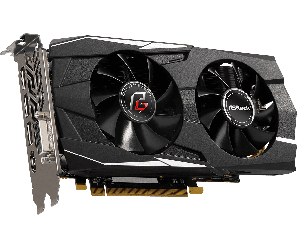 Asrock Rx570 4G Phantom - Gaming Graphics Card - Good Condition - Warranty