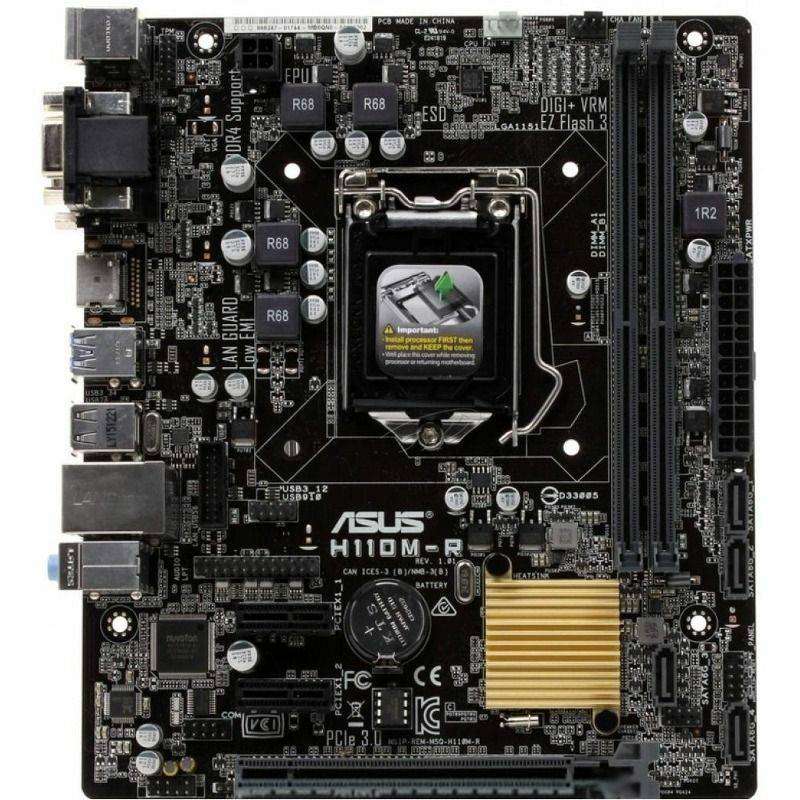 Asus H110M-R - Gaming Motherboard - Good Condition - Warranty
