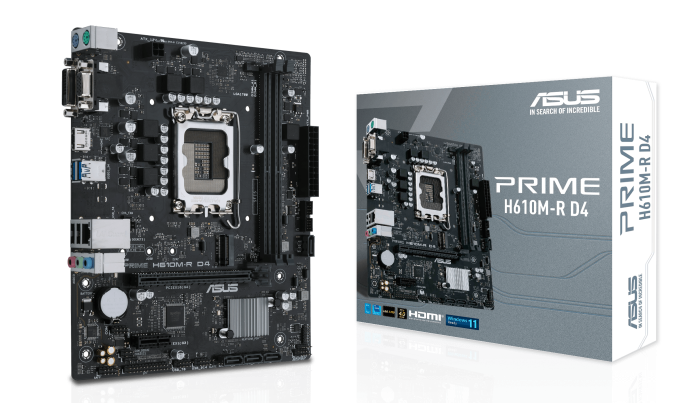 Asus H610M-R - Gaming Motherboard - Good Condition - Warranty