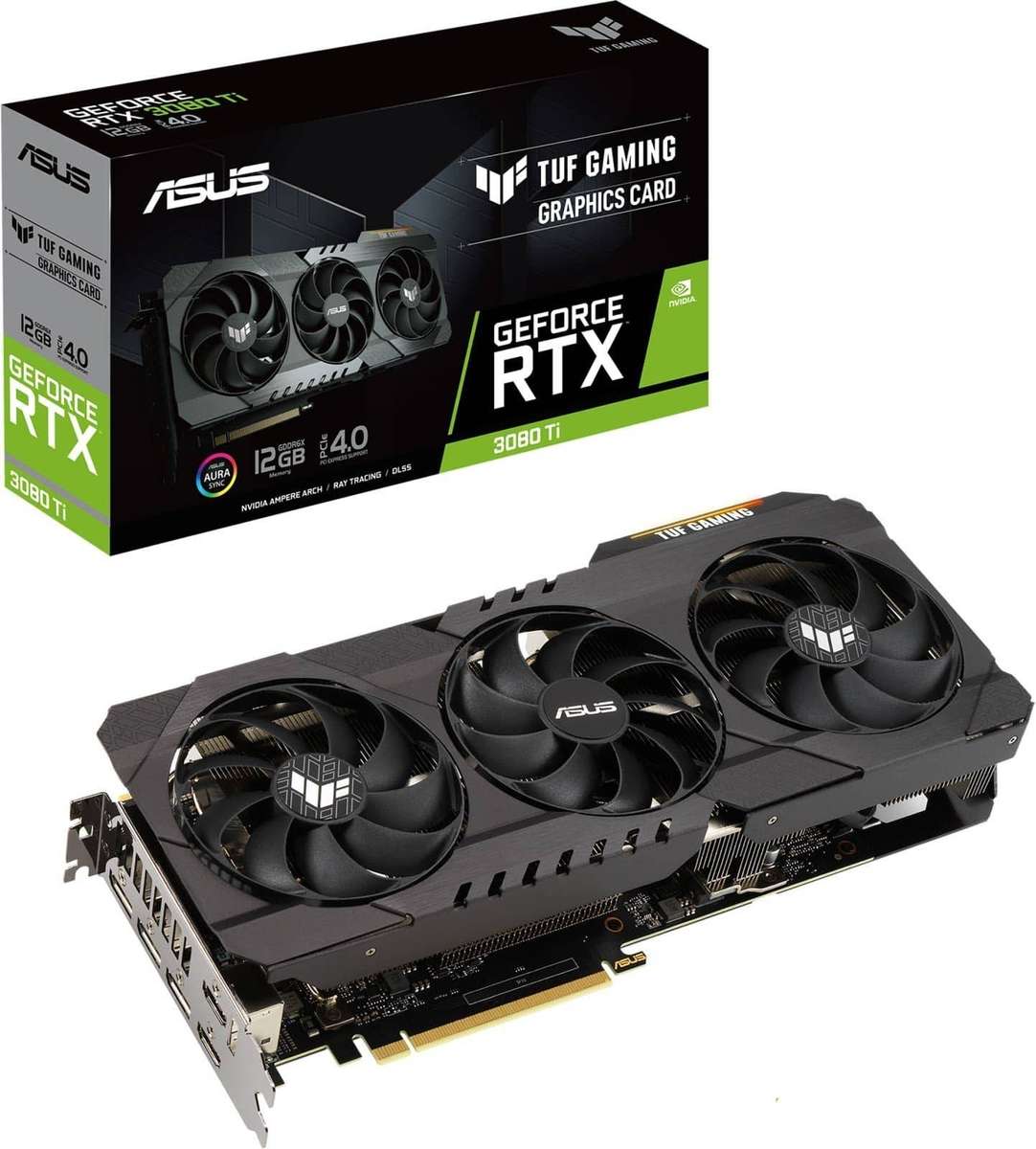 Asus Rtx 3080TI 12G Tuf OC - Graphics Card - Good Condition - Orignal Box - Warranty