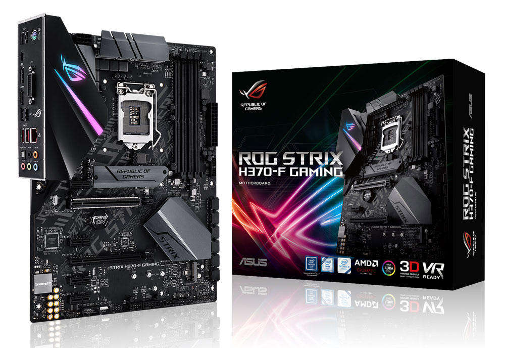 Asus H370-F Rog Strix  - Gaming Motherboard - Good Condition - Warranty
