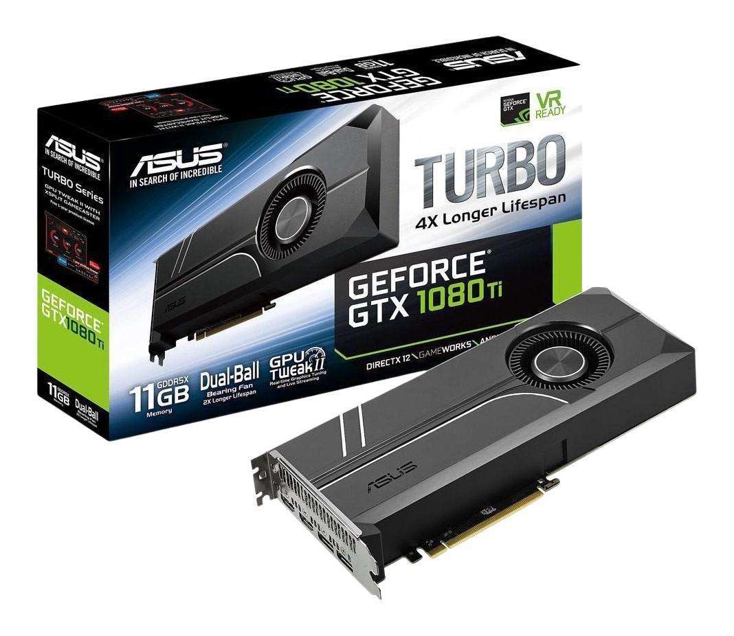 Asus Gtx 1080TI 11G Turbo - Gaming Graphics Card - Good Condition - Warranty