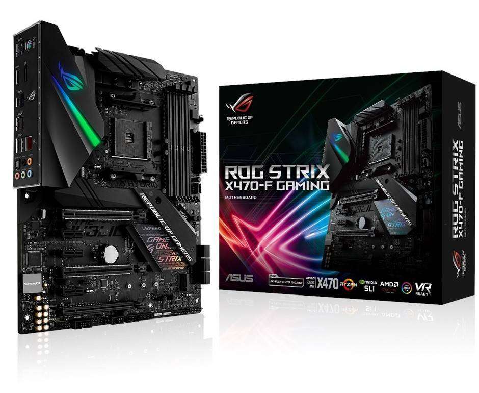 Asus X470-F Rog Strix  - Gaming Motherboard - Good Condition - Warranty
