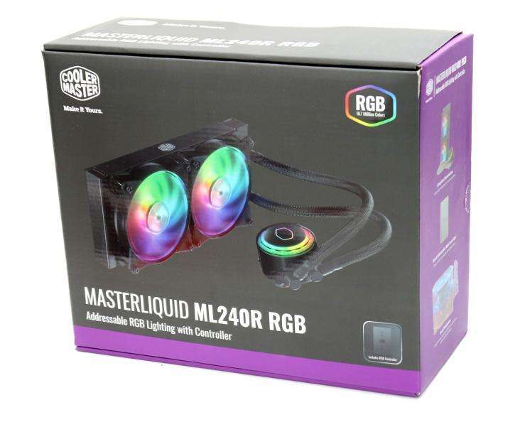 Cooler Master ML240R  - Liquid Cpu Cooler - Good Condition - Warranty