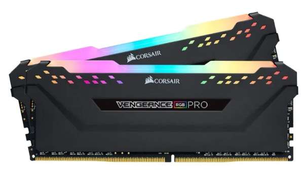 CORSAIR VENGEANCE RGB PRO DDR4 16GB (2x8GB) 3200MHZ ** GAMING RAM ** GOOD CONDITION ** WARRANTY **