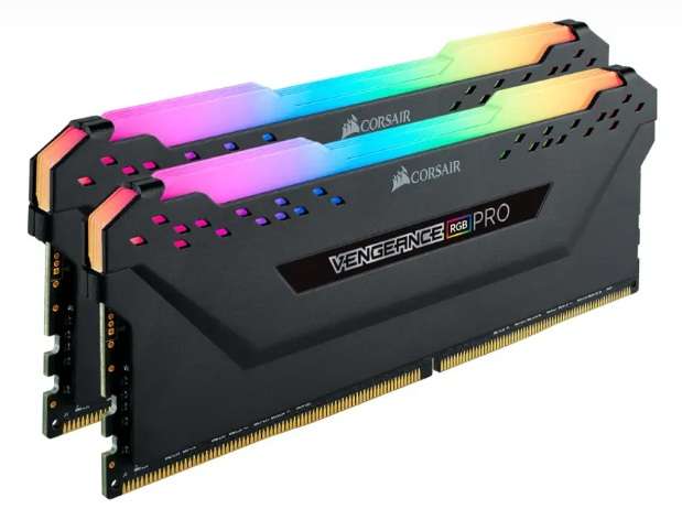 CORSAIR VENGEANCE RGB PRO DDR4 16GB (2x8GB) 3200MHZ ** GAMING RAM ** GOOD CONDITION ** WARRANTY **