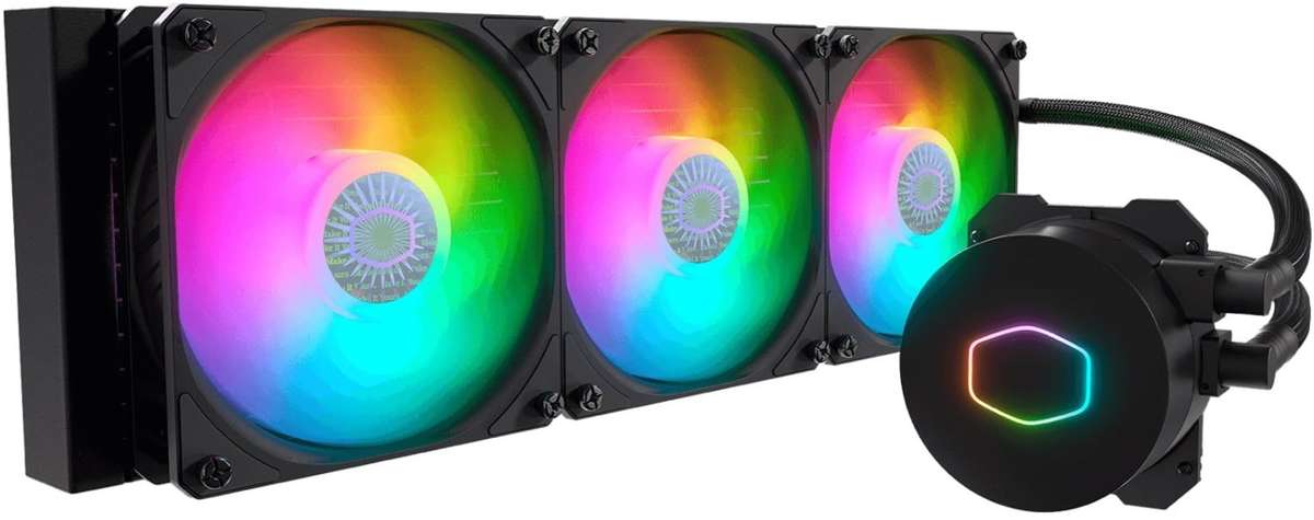 COOLER MASTER ML360L V2 ARGB ** LIQUID CPU COOLER ** EXCELLENT CONDITION ** WARRANTY **