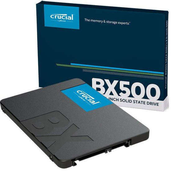 Crucial 2TB SSD BX500 - Solid State Drive - Good Condition - Warranty